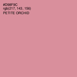#D98F9C - Petite Orchid Color Image